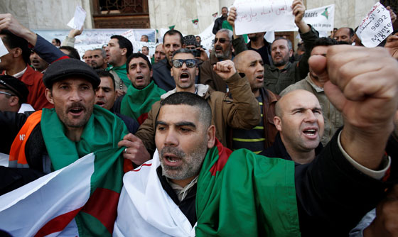 [포토] ‘제2의 아랍의 봄’을 연상시키는 알제리 시위