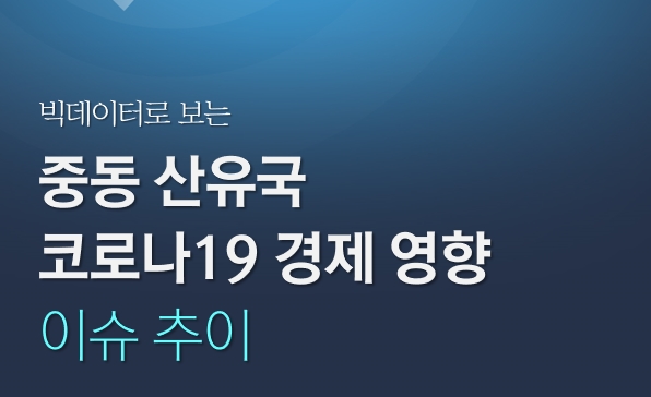 [월간정세변화] 빅데이터로 보는 10월 중동 산유국 코로나19 경제 영향